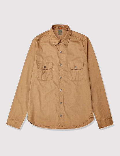 1922 Made in USA Rinsed Shirt - Suntan