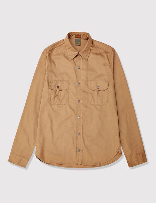 1922 Made in USA Rinsed Shirt - Suntan