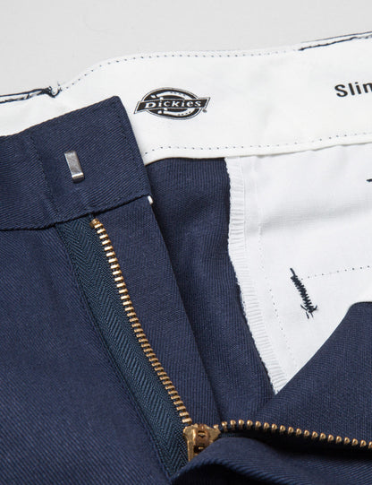 273 Slim Straight Work Shorts - Navy Blue