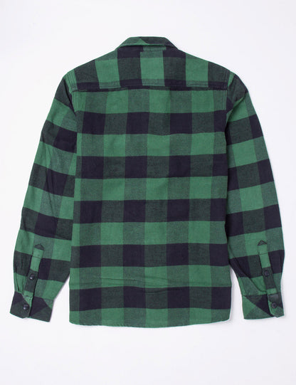 Sacramento Plaid Shirt - Pine Green