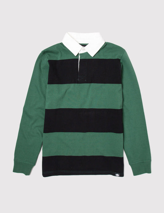 Cedar Key Rugby Shirt - Bottle Green