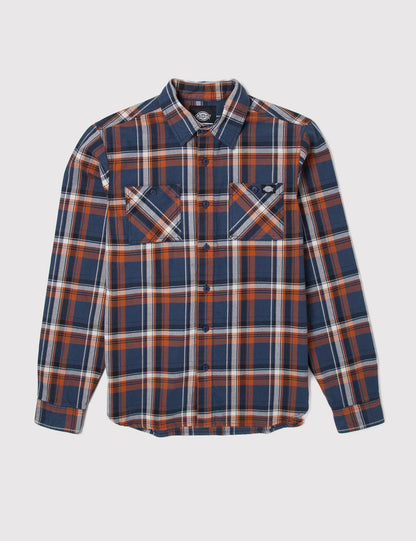 Atwood Check Shirt - Air Force Blue