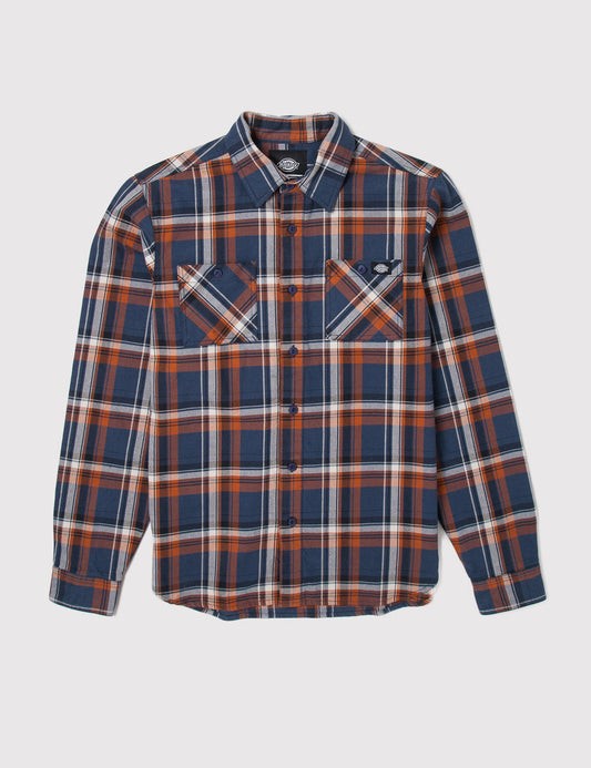 Atwood Check Shirt - Air Force Blue