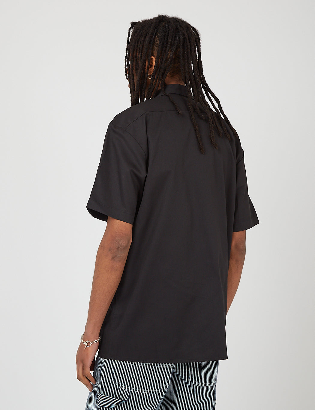 Short Sleeve Work Shirt - Black