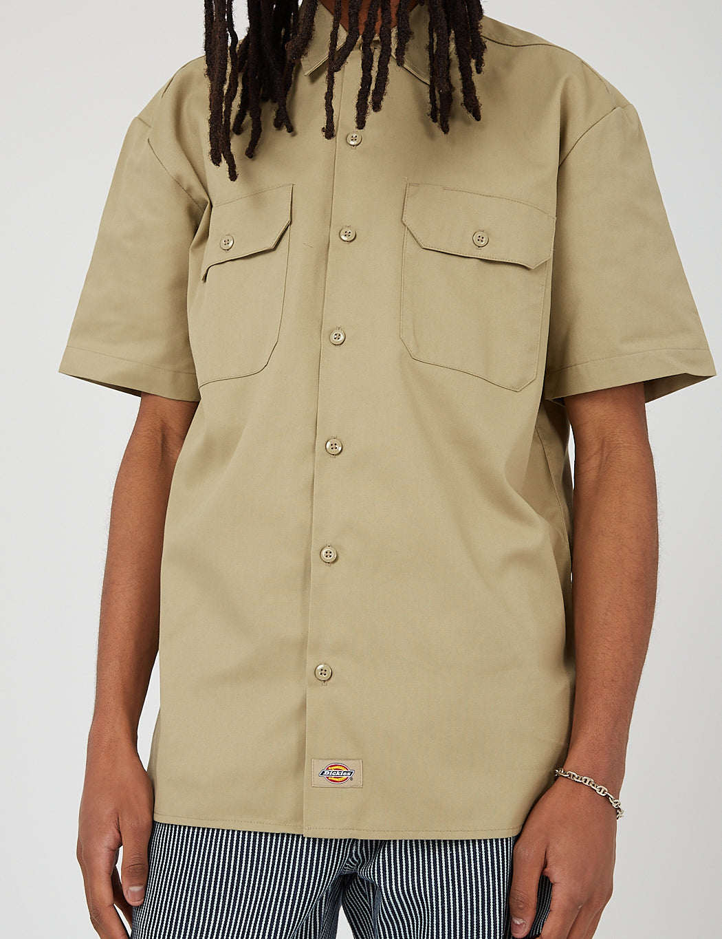 Short Sleeve Work Shirt - Khaki