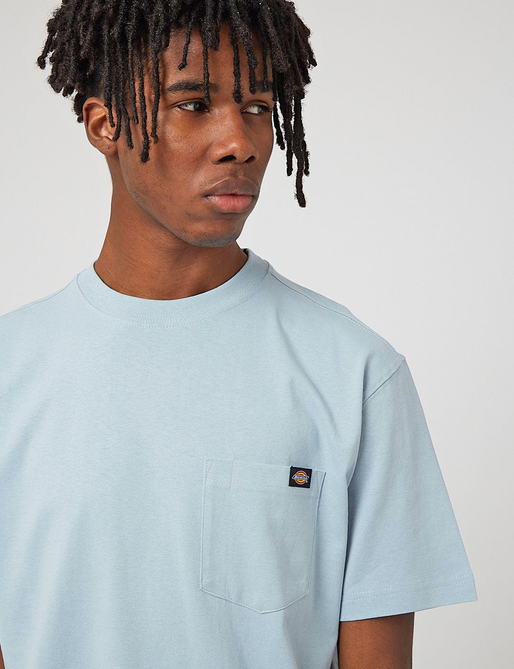 Porterdale Pocket T-Shirt - Fog Blue