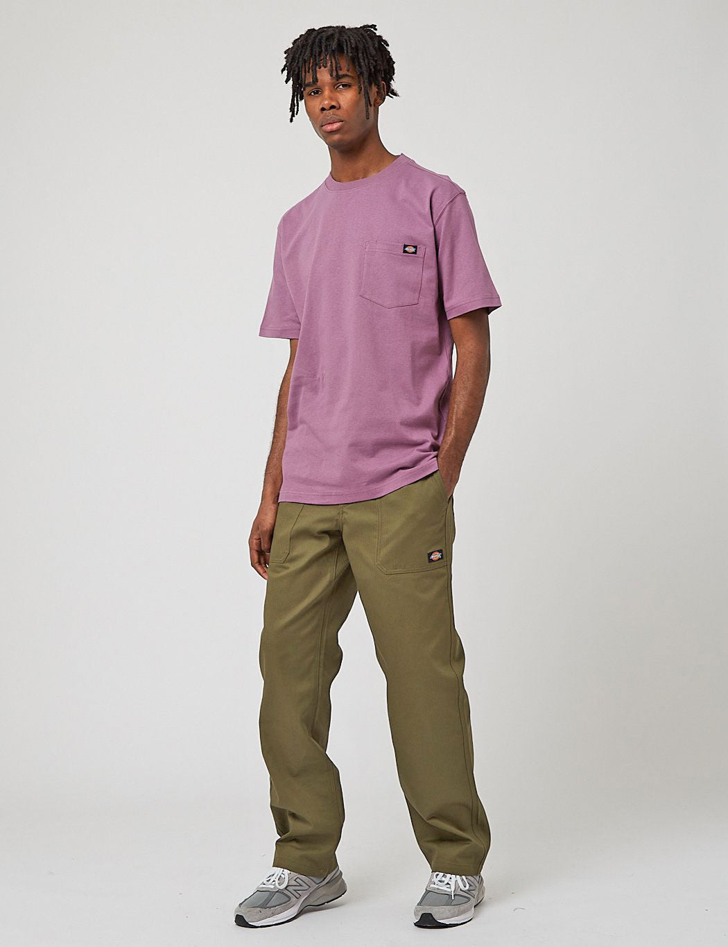 Porterdale Pocket T-Shirt - Purple Gumdrop