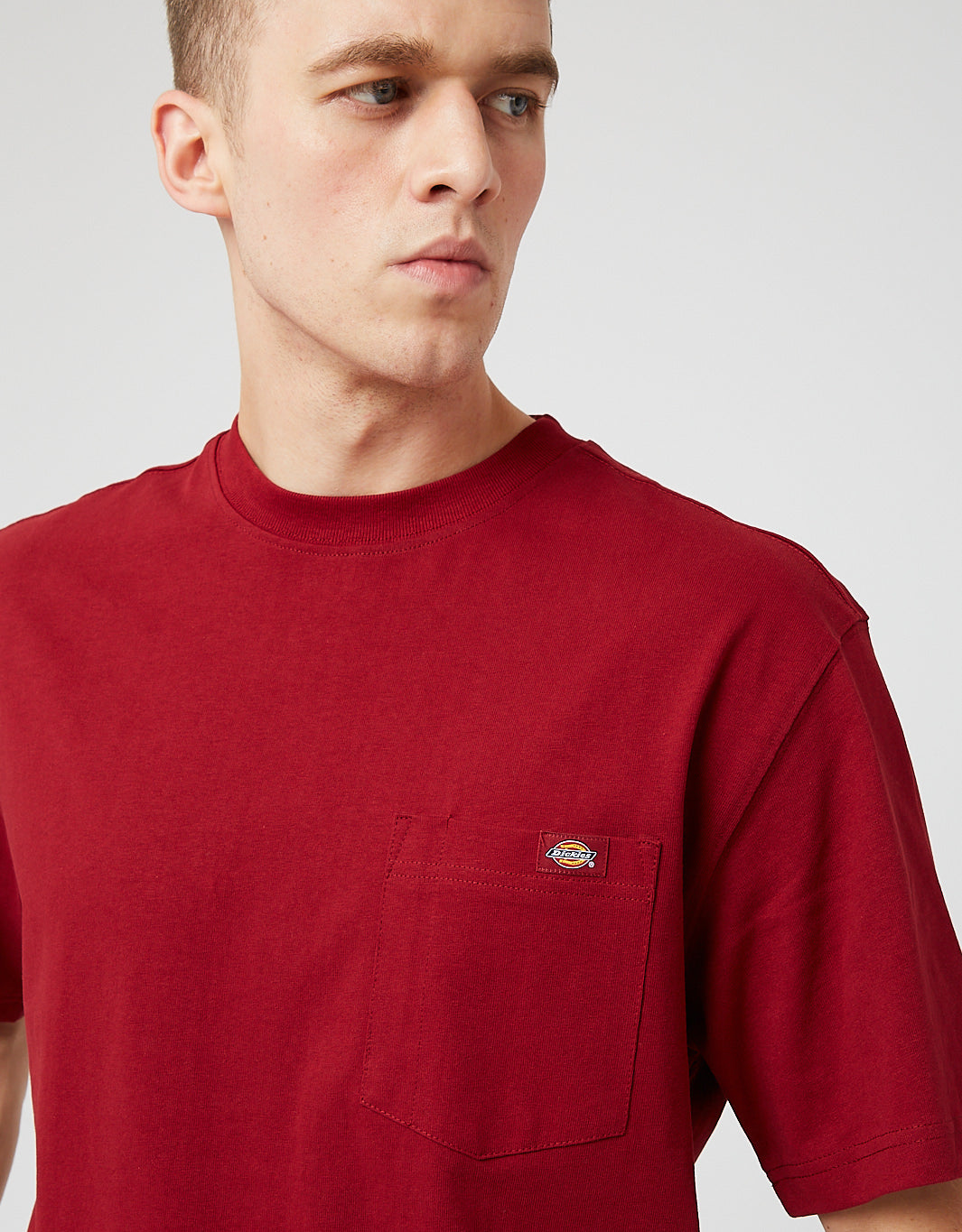 Porterdale Pocket T-Shirt - Biking Red