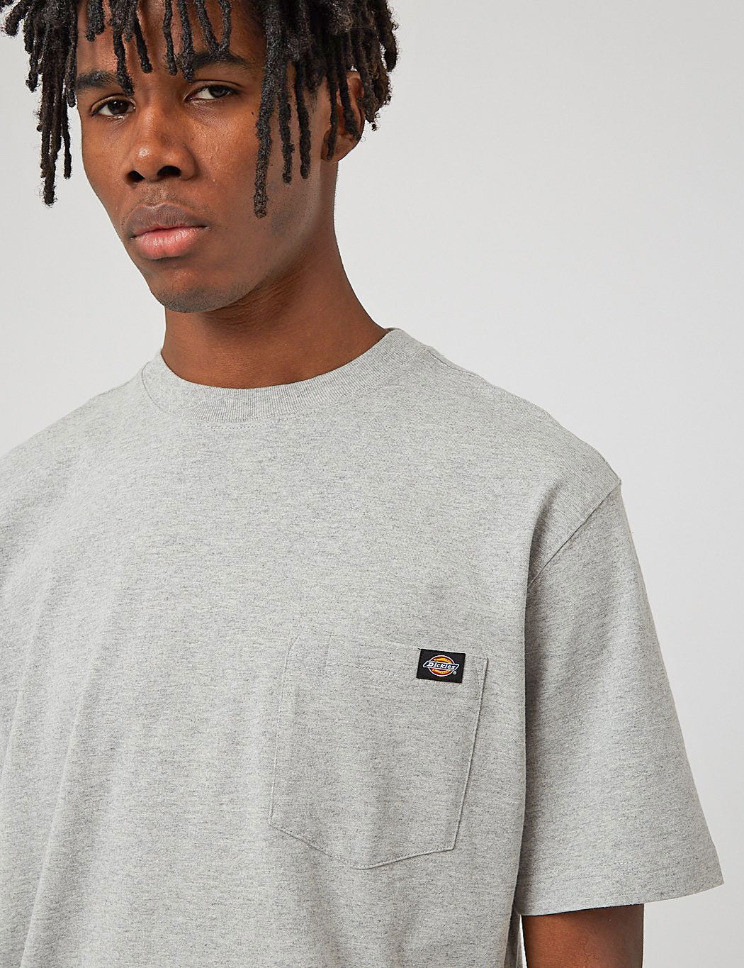 Porterdale Pocket T-Shirt - Heather Grey
