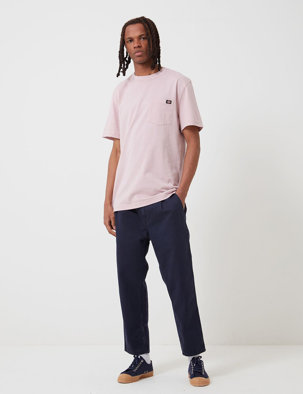 Porterdale Pocket T-Shirt - Violet/Pink