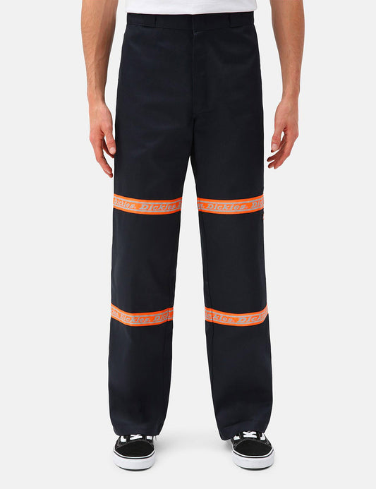 Gardere Reflective Tape Trousers - Dark Navy Blue