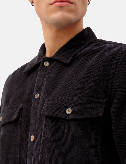 Fort Polk Corduroy Shirt - Black