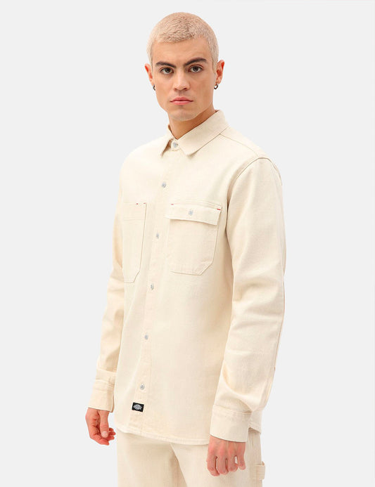 Paincourtville Denim Shirt - Ecru