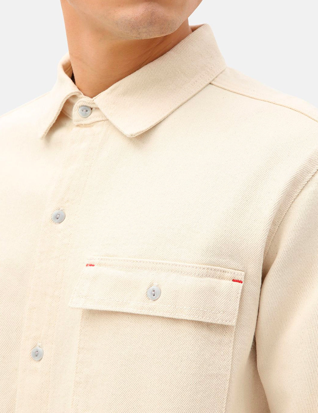 Paincourtville Denim Shirt - Ecru