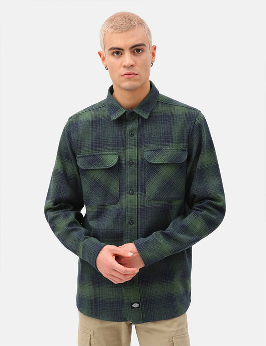Plesent Hill Shirt - Army Green