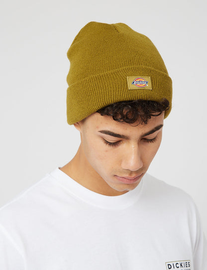 Gibsland Beanie Hat - Green Moss