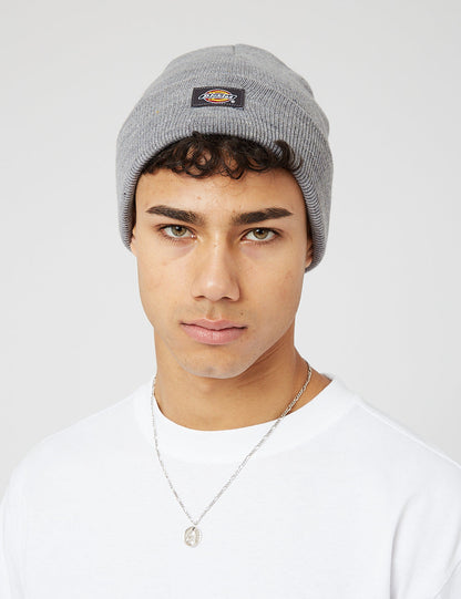 Gibsland Beanie Hat - Grey Melange