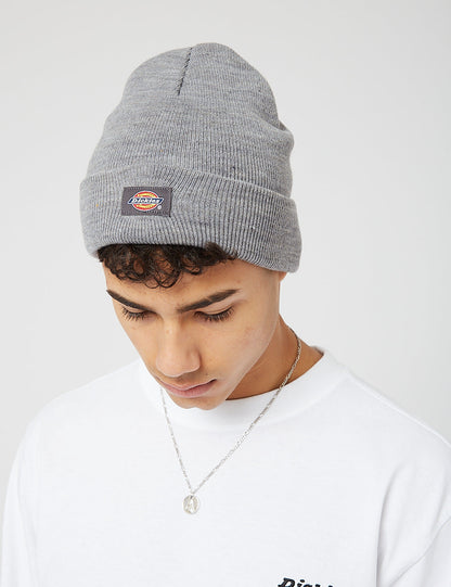 Gibsland Beanie Hat - Grey Melange