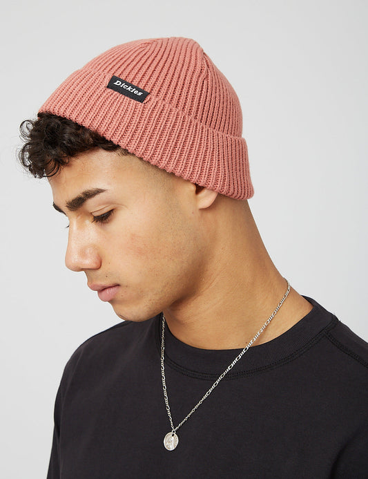 Woodworth Beanie Hat - Withered Rose