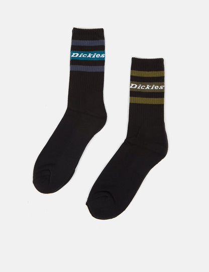 Madison Heights 2-Pack Socks - Black/Mixed