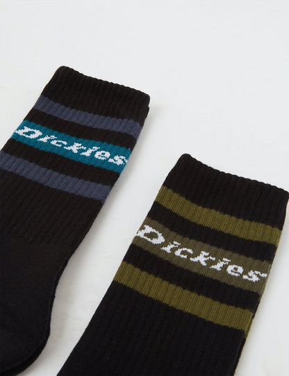 Madison Heights 2-Pack Socks - Black/Mixed