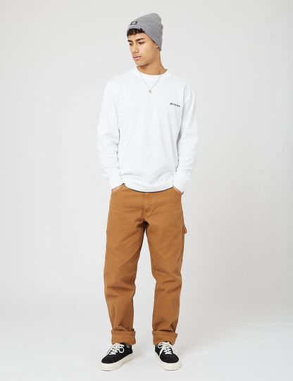 Loretto Long Sleeve T-Shirt (Heavyweight) - White