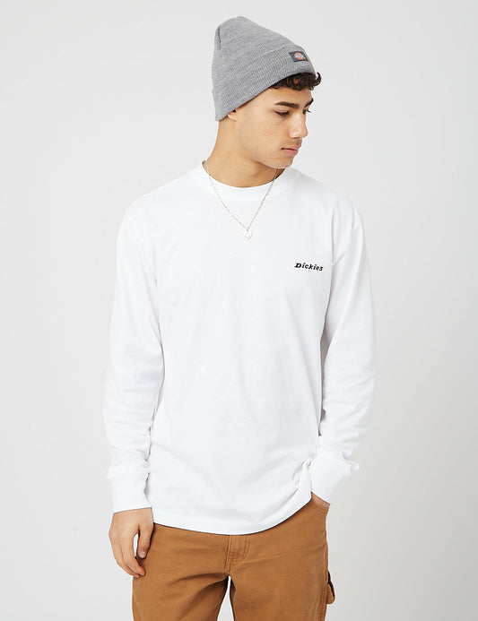 Loretto Long Sleeve T-Shirt (Heavyweight) - White