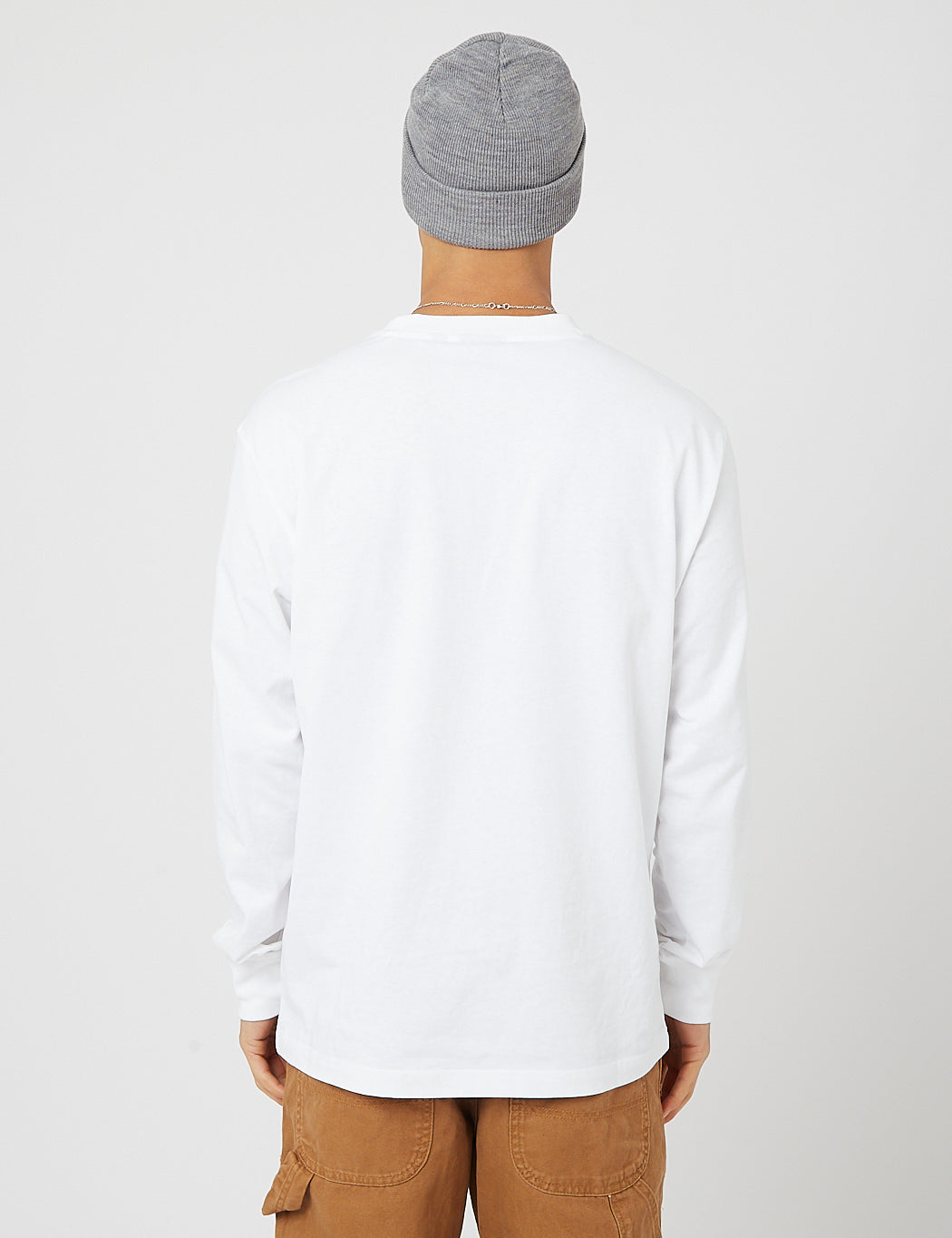 Loretto Long Sleeve T-Shirt (Heavyweight) - White