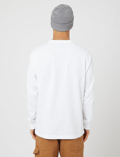 Loretto Long Sleeve T-Shirt (Heavyweight) - White