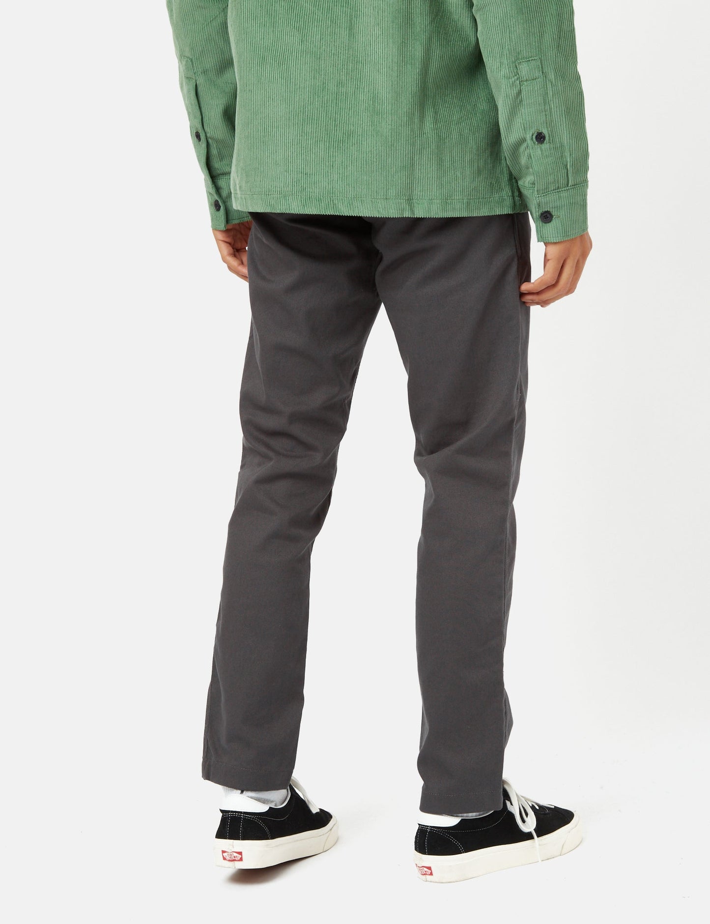 Sherburn Trousers (Slim Straight) - Charcoal Grey