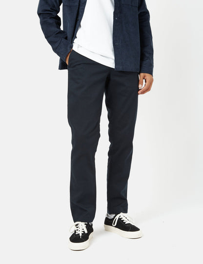Sherburn Trousers (Slim Straight) - Dark Navy Blue