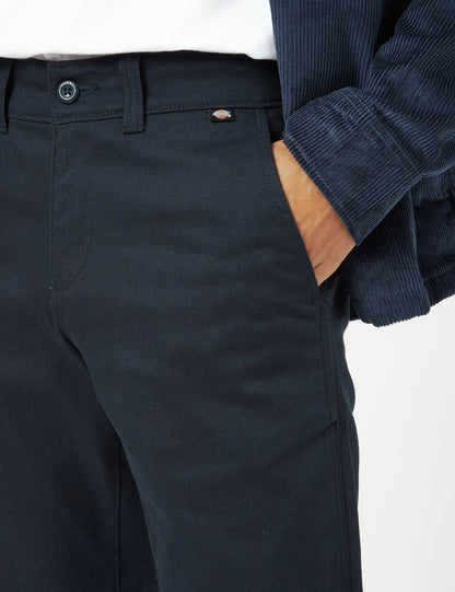 Sherburn Trousers (Slim Straight) - Dark Navy Blue