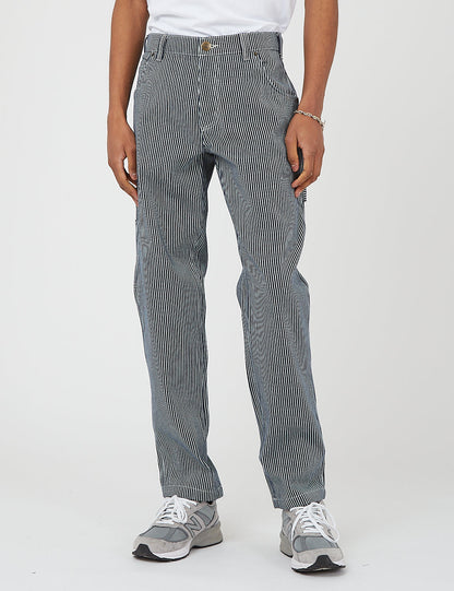 Garyville Pant - Blue/White Hickory Stripe