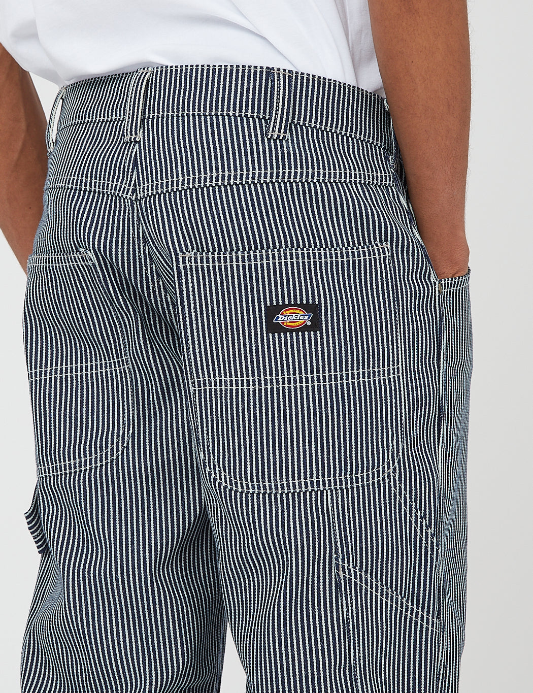 Garyville Pant - Blue/White Hickory Stripe