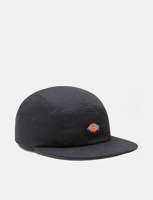 Albertville 5-Panel Cap - Black