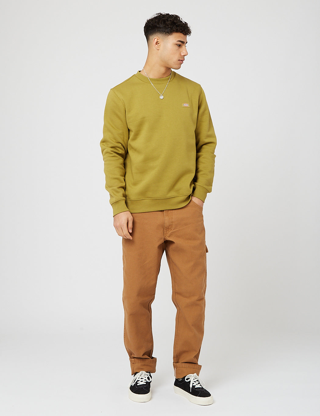 Oakport Sweatshirt - Green Moss