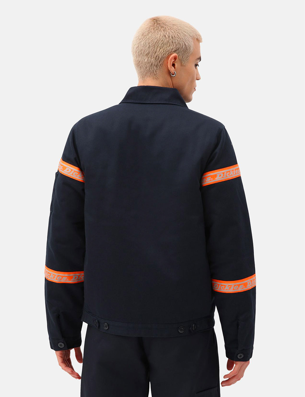 Gardere Reflective Tape Eisenhower Jacket - Dark Navy
