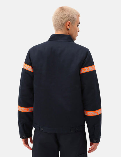 Gardere Reflective Tape Eisenhower Jacket - Dark Navy