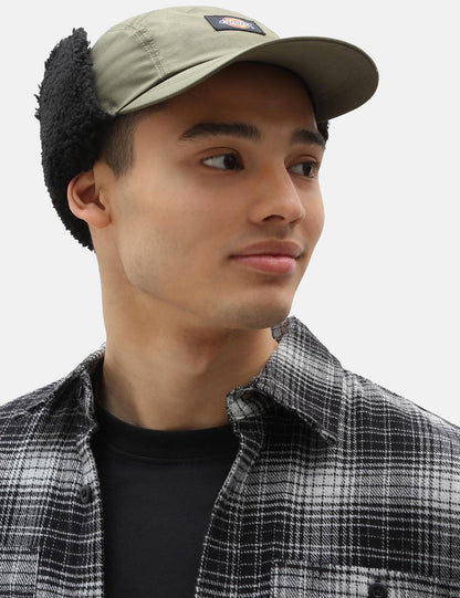 King Cove Ear Flap Cap - Military Green