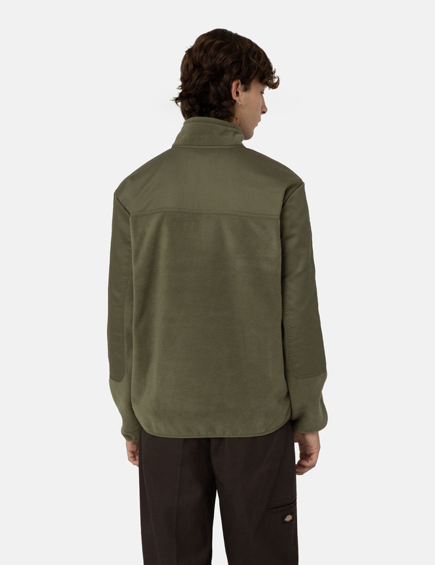Port Allen Fleece Pullover - Military Green