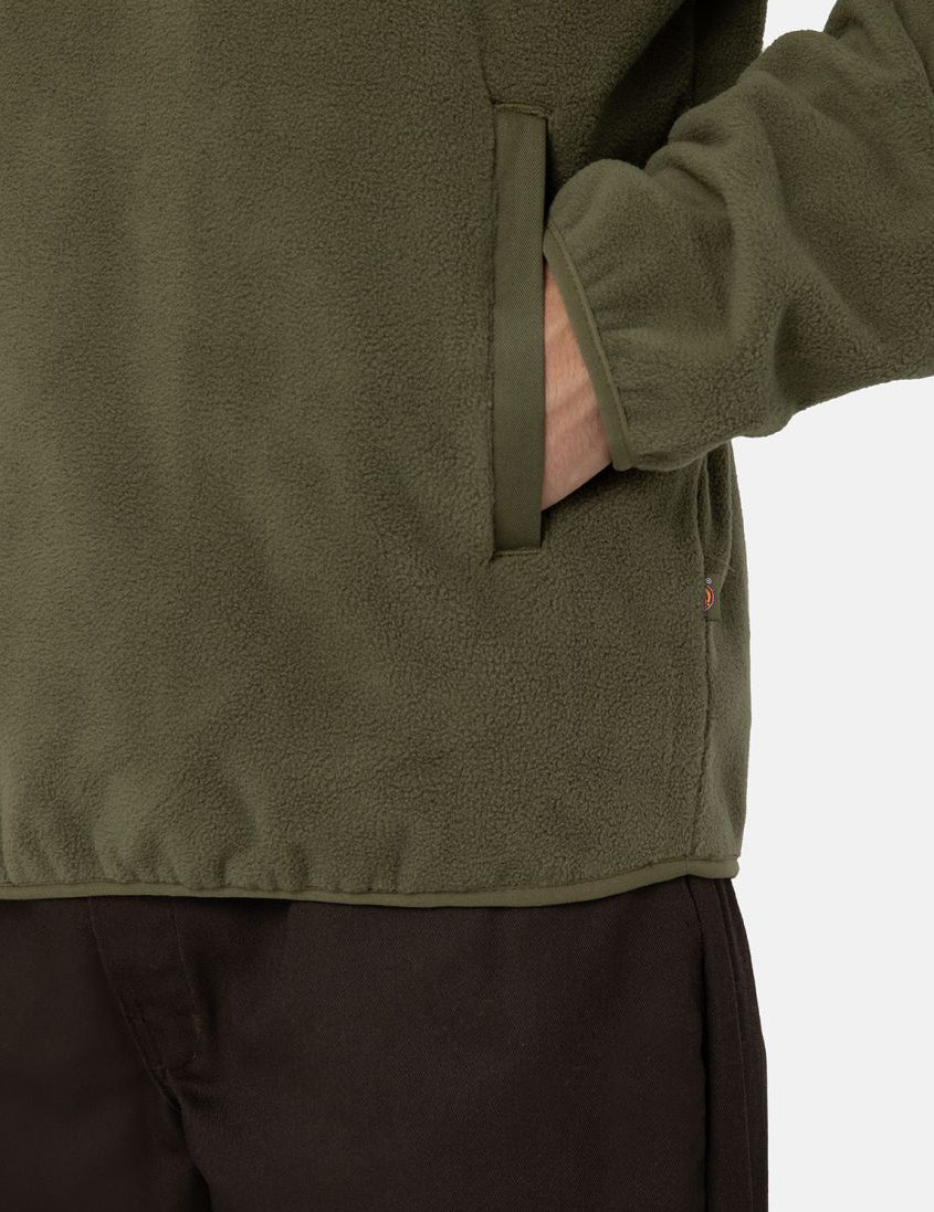 Port Allen Fleece Pullover - Military Green