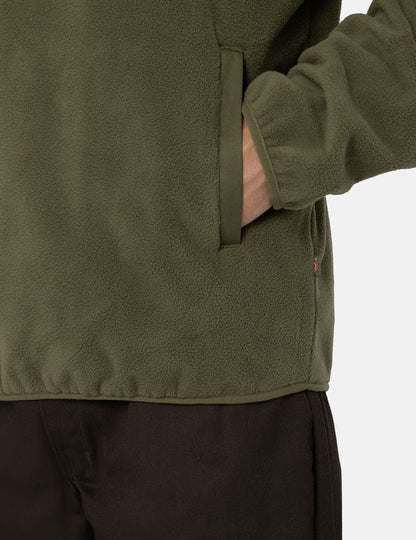Port Allen Fleece Pullover - Military Green