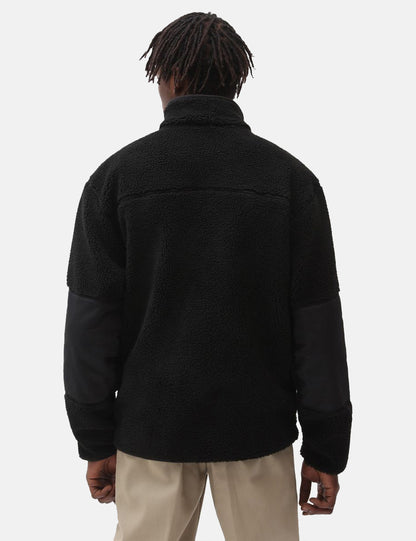 Red Chute Sherpa Fleece - Black