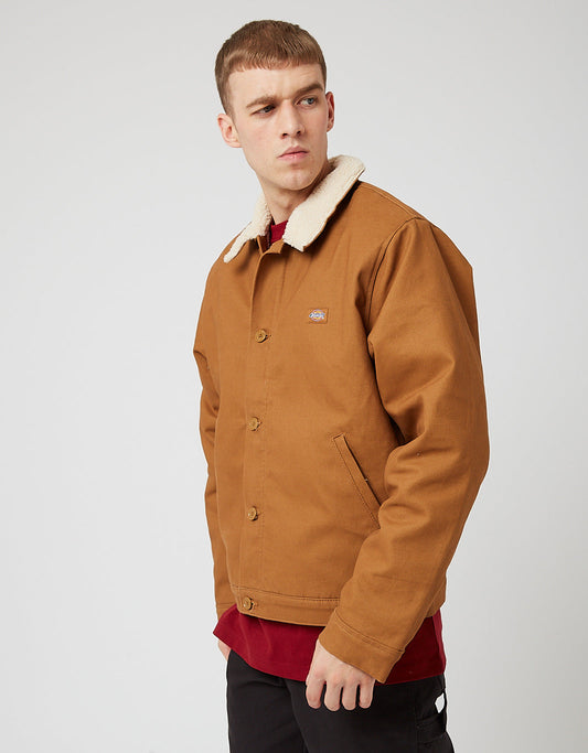 Duck Canvas Deck Jacket - Brown