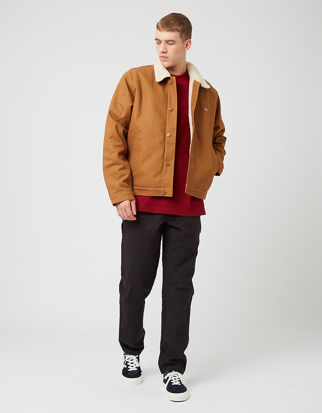 Duck Canvas Deck Jacket - Brown