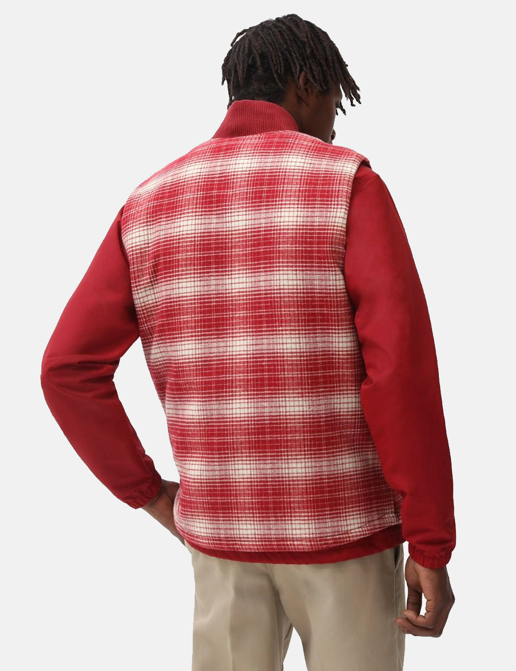 Pedro Bay Vest (Check) - Biking Red