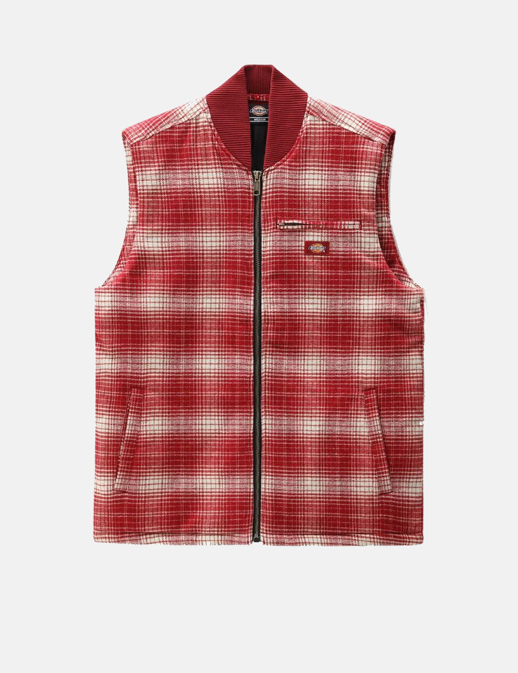 Pedro Bay Vest (Check) - Biking Red