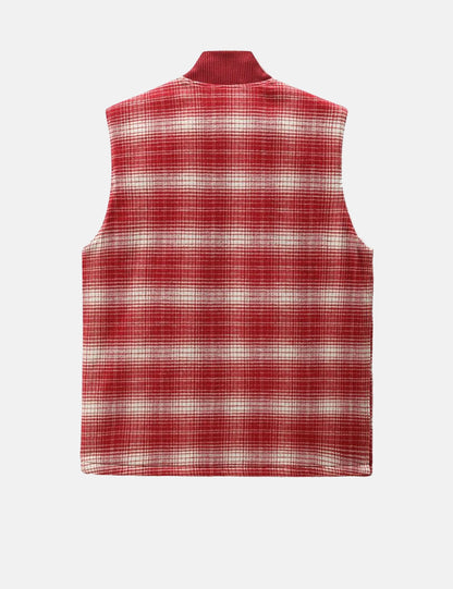 Pedro Bay Vest (Check) - Biking Red