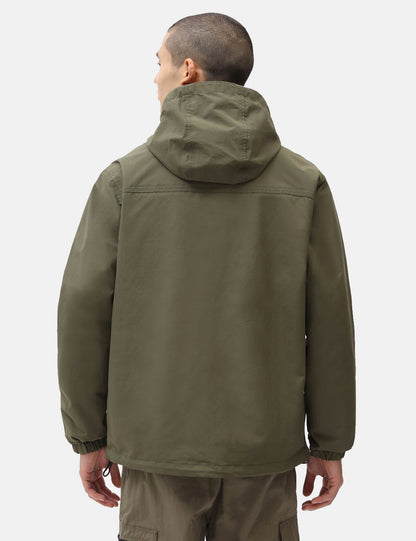 Glacier View Anorak Jacket - Military Green