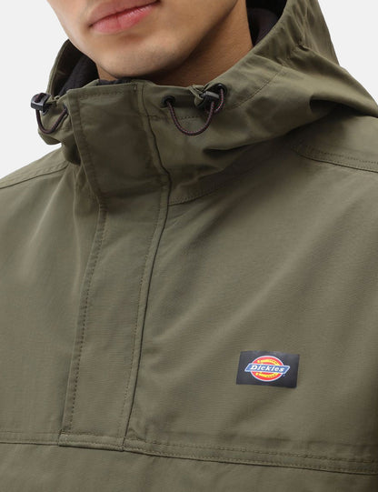 Glacier View Anorak Jacket - Military Green